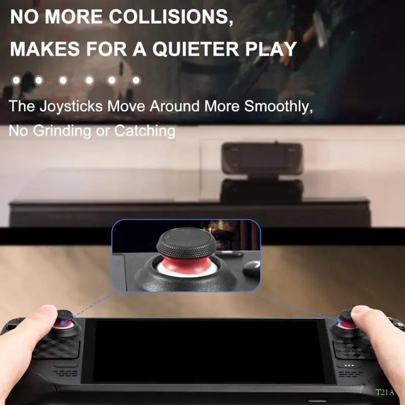 Steam Deck Silicone Joystick Guard Rings – 48-Pack Protector
