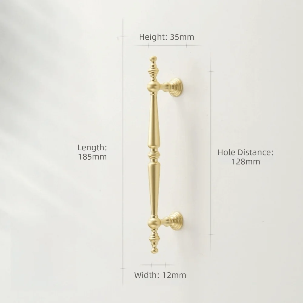 Zinc Alloy Vintage Cabinet Handles – Double Hole Drawer Pulls
