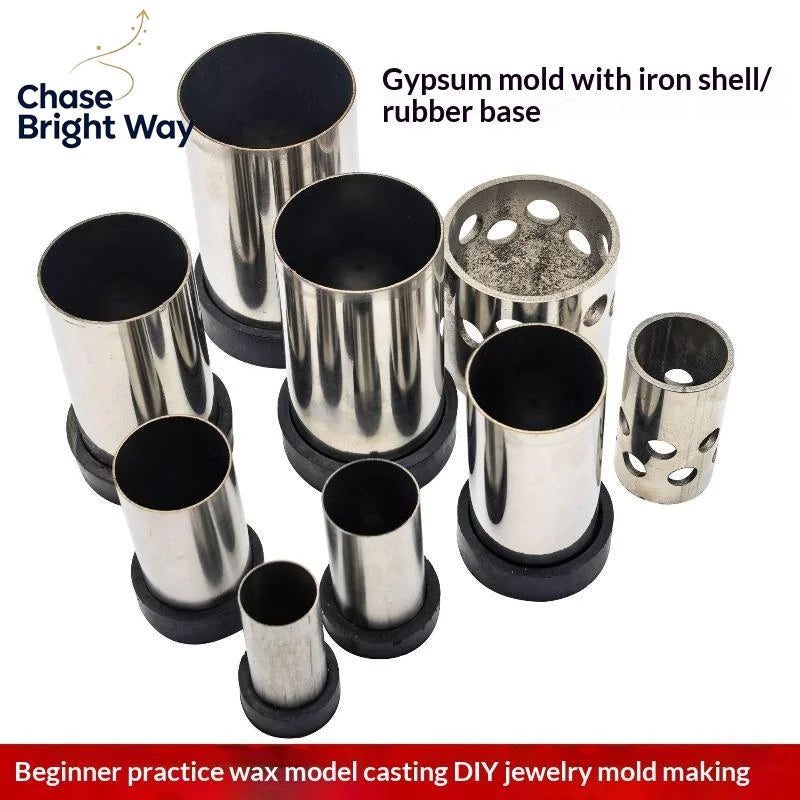 Lost Wax Casting Flask with Anti-Slip Rubber Base | Jewelry