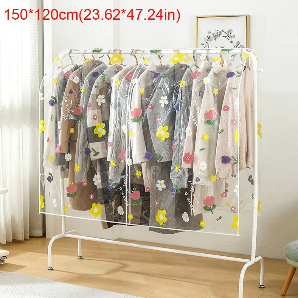 Waterproof Clothing Dust Cover – Thickened Hanging Closet Organizer