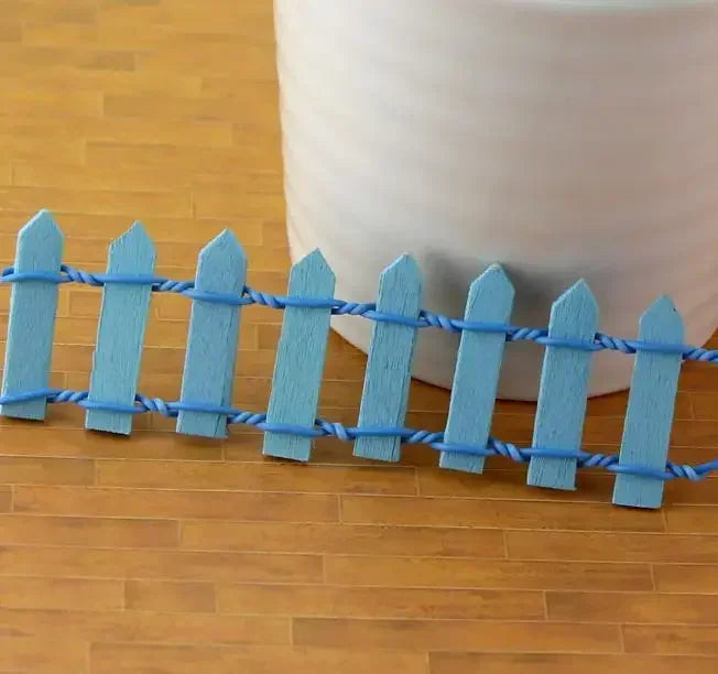 5-Piece Miniature Garden Fence Gate Set | DIY Micro Landscape