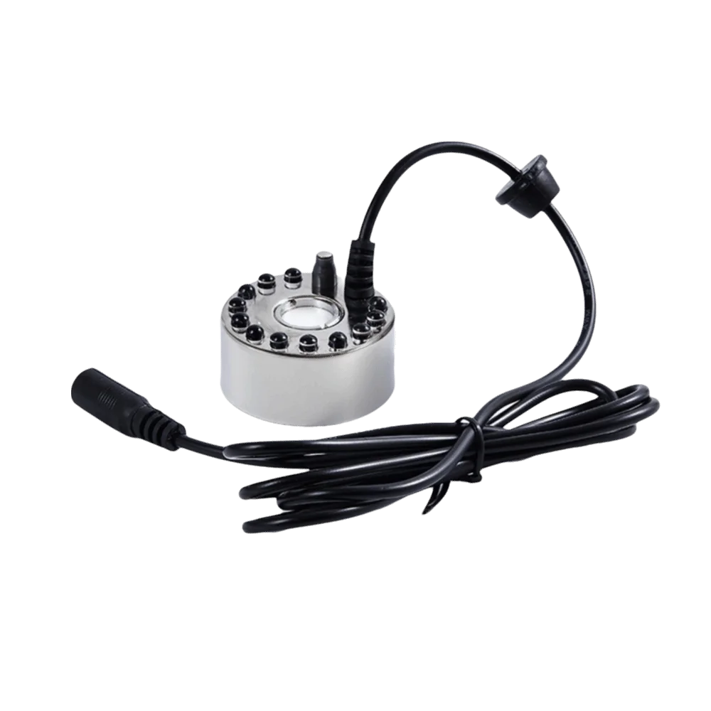 Ultrasonic Mist Maker LED Fogger – 24V Pond & Landscape Nebulizer