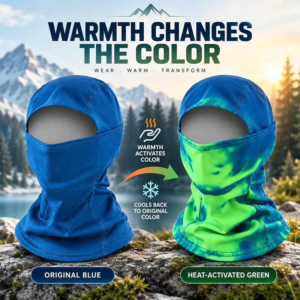 Heat Reactive Color-Change Balaclava | Ski & Motorcycle Mask