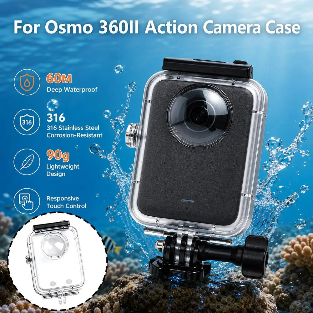 Osmo 360II Waterproof Housing Case | Underwater Dive Protector