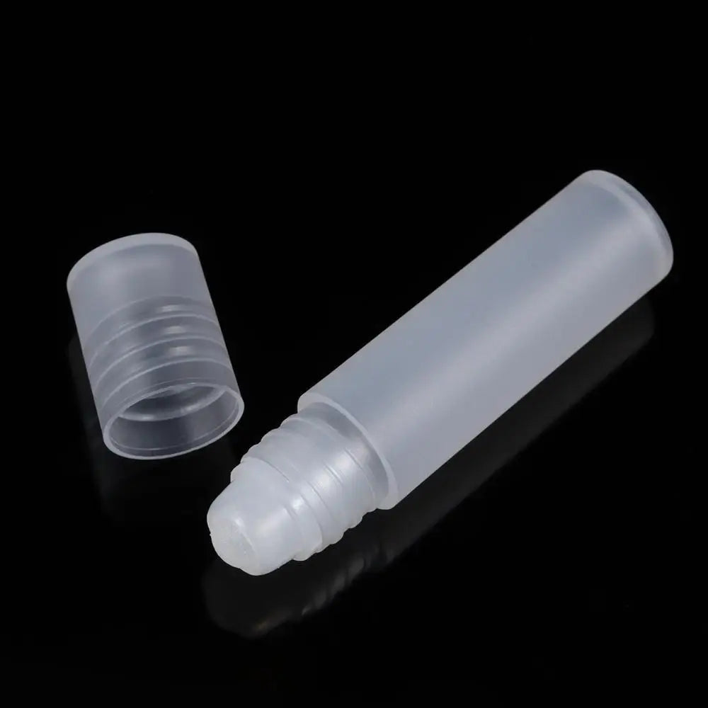 Frosted Glass Roller Ball Bottle – Refillable 5ml & 10ml