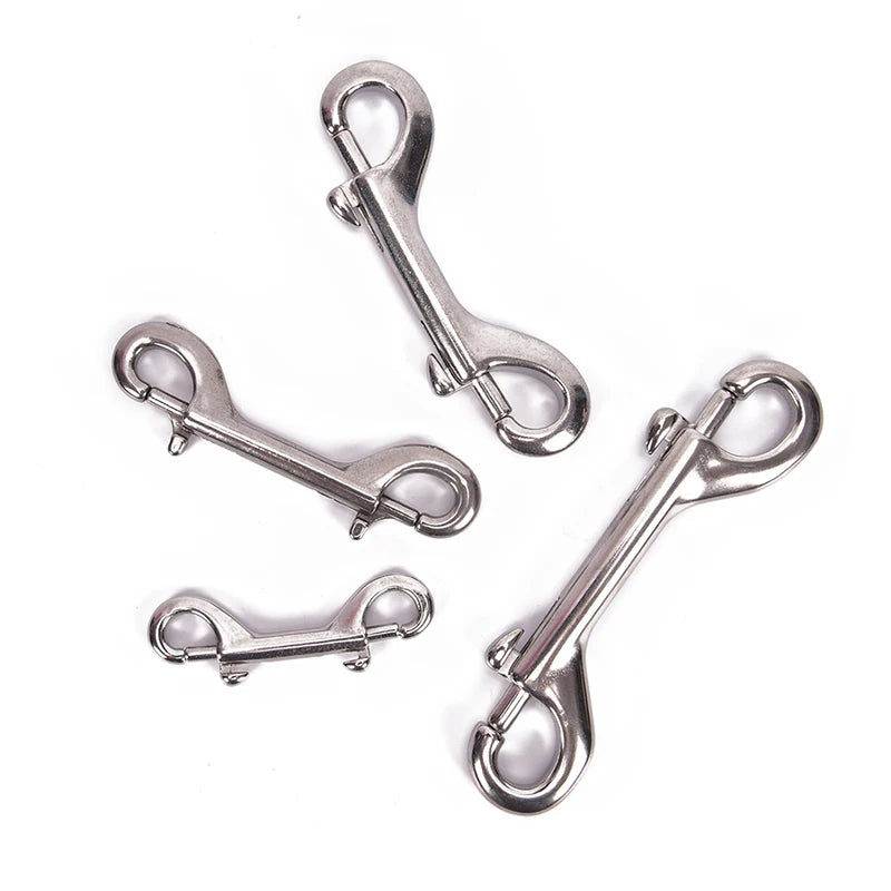 Stainless Steel Scuba Diving Double-Ended Snap Hook