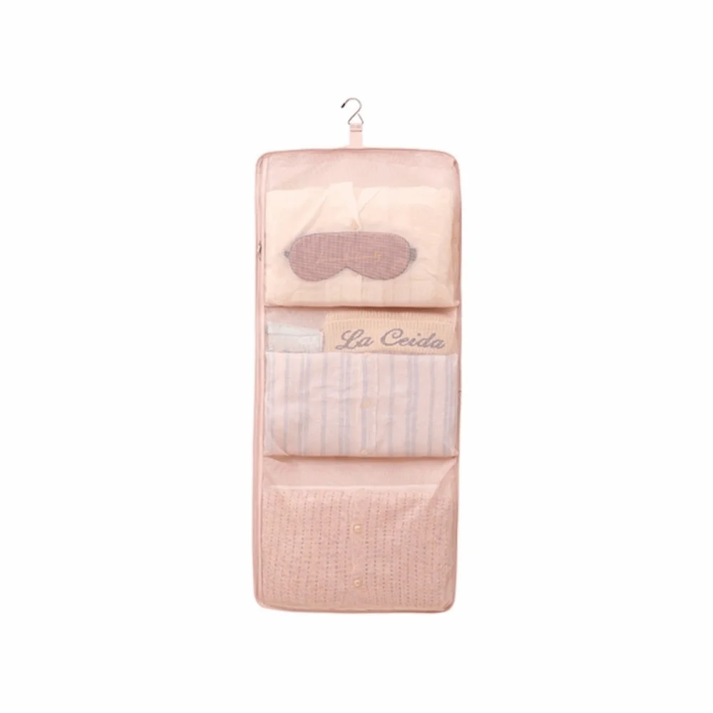 Hanging Clothes Organizer – Foldable Twill Fabric Multi-Pocket