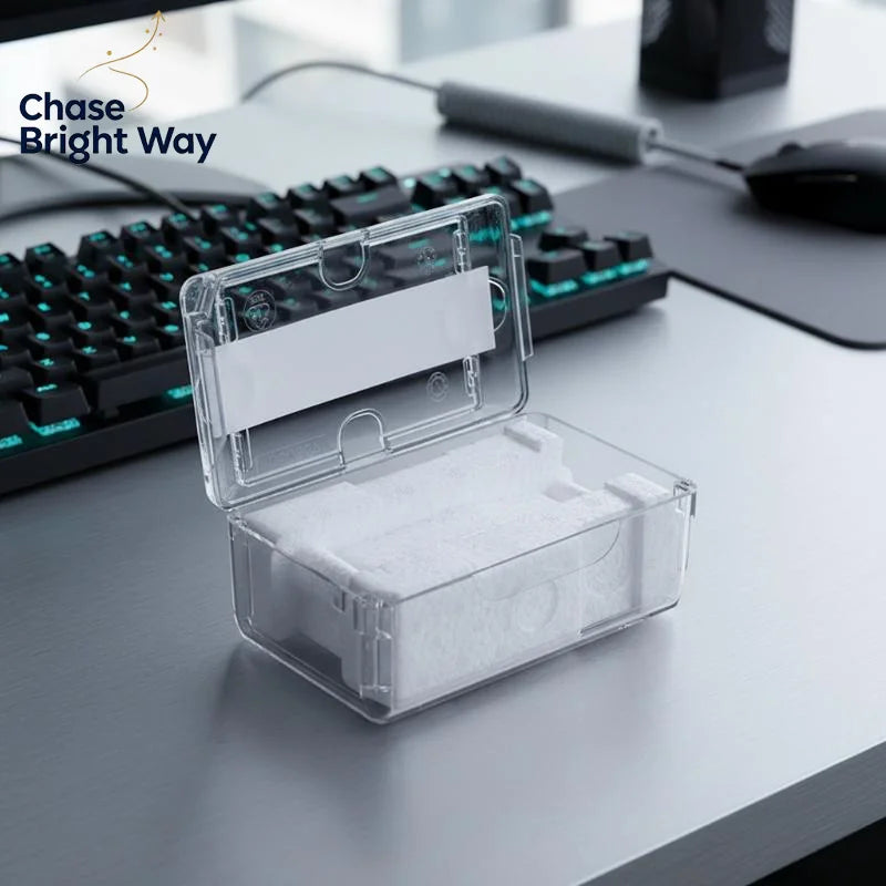 Transparent Single Watch Box – Travel & Display Case