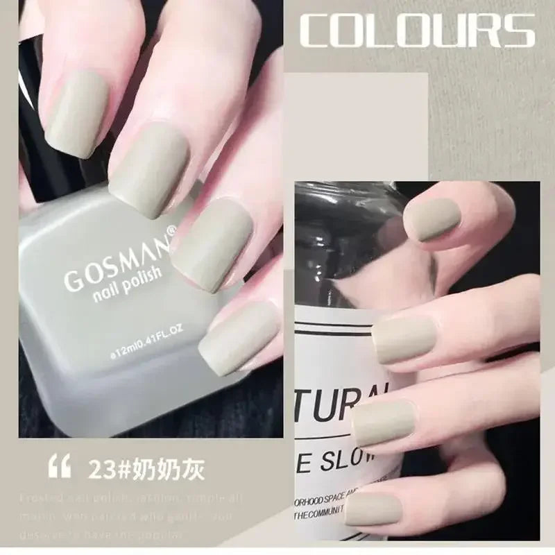 Handaiyan 12ml Frosted Matte Nail Gel Polish – Quick Dry