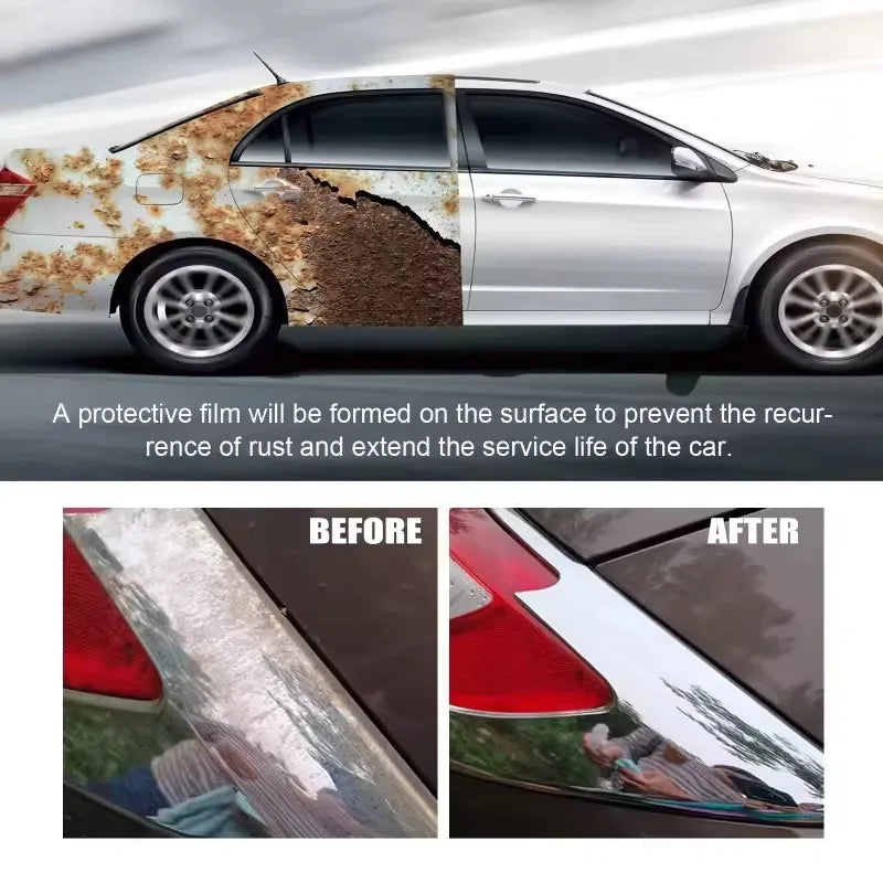 Rust Remover Spray – Car Wheel Hub Iron Powder Cleaner 50/100mL