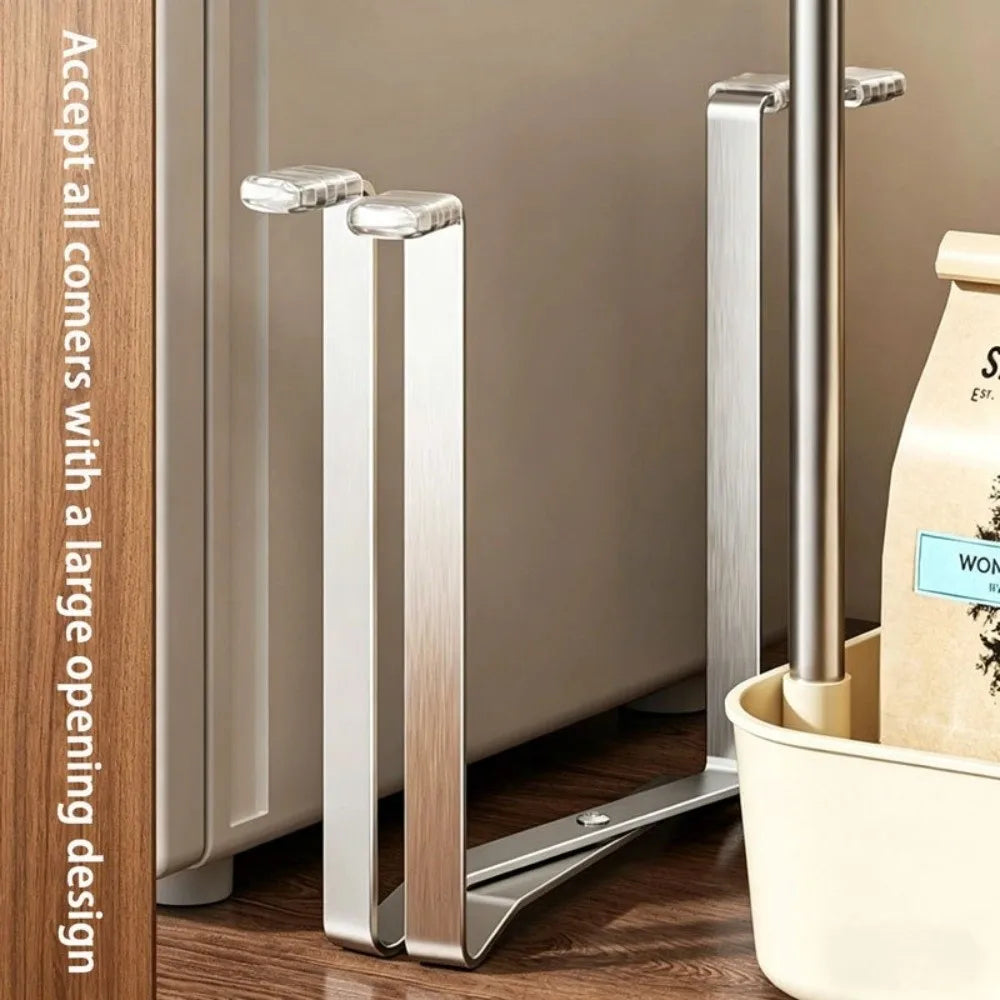 Stainless Steel Foldable Trash Bag Holder | Kitchen Stand