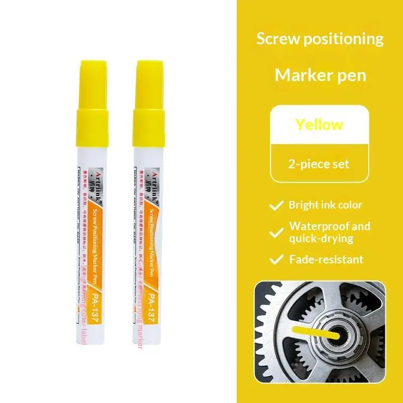 Industrial Screw Positioning Marker Pen – Waterproof Permanent