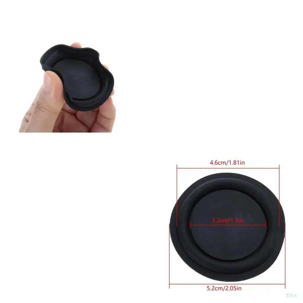 T21A 52mm Bass Radiator Speaker Diaphragm – 1.0mm Iron Plate Pair