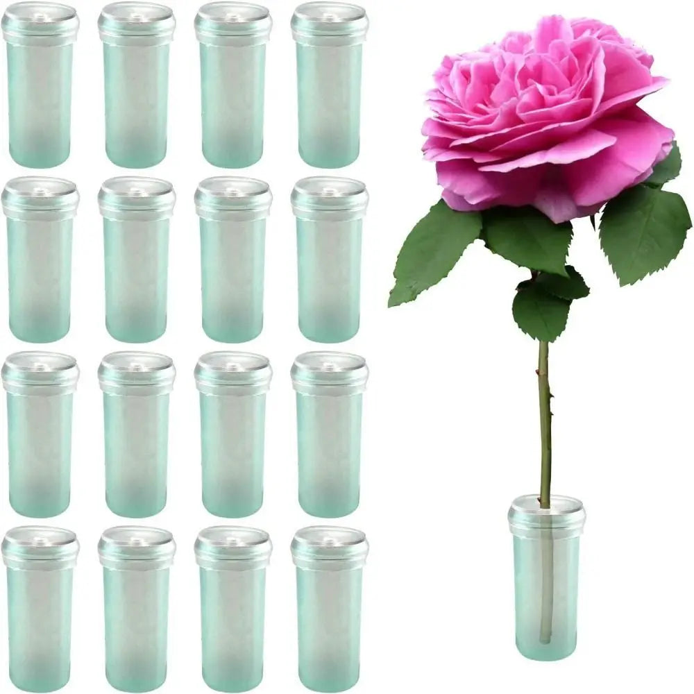 PVC Flower Water Tubes – Bulk Floral Nutrition Vials 4cm & 7cm