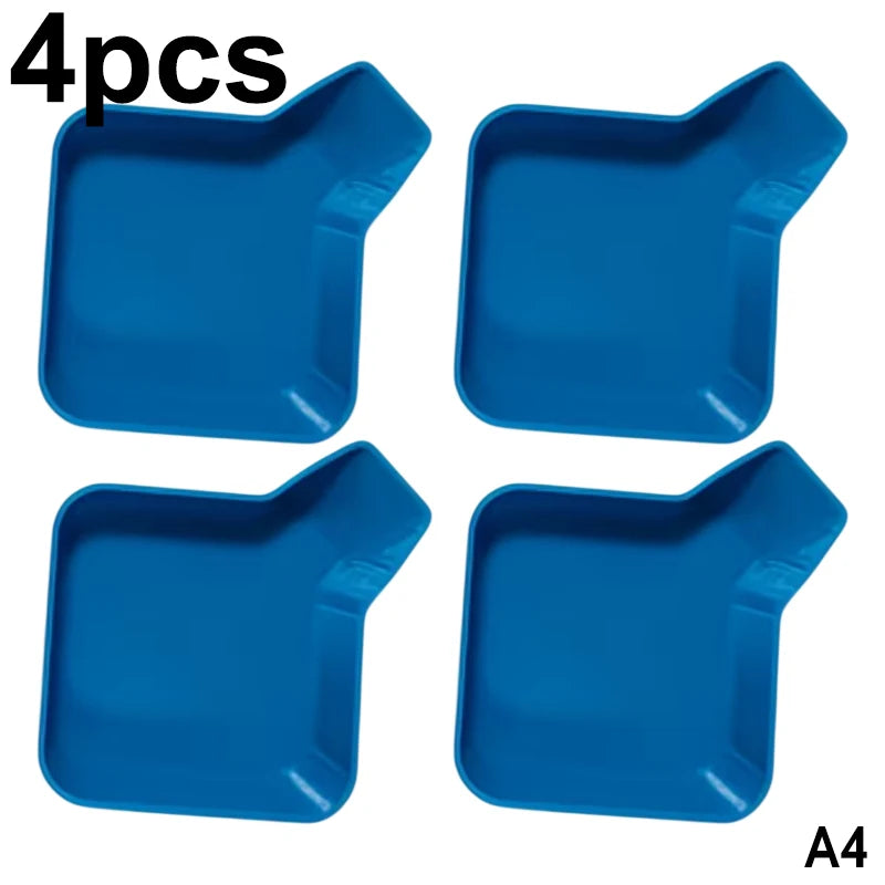 Colorful Game Chip Trays 2/4pcs – Portable Token & Coin Organizer