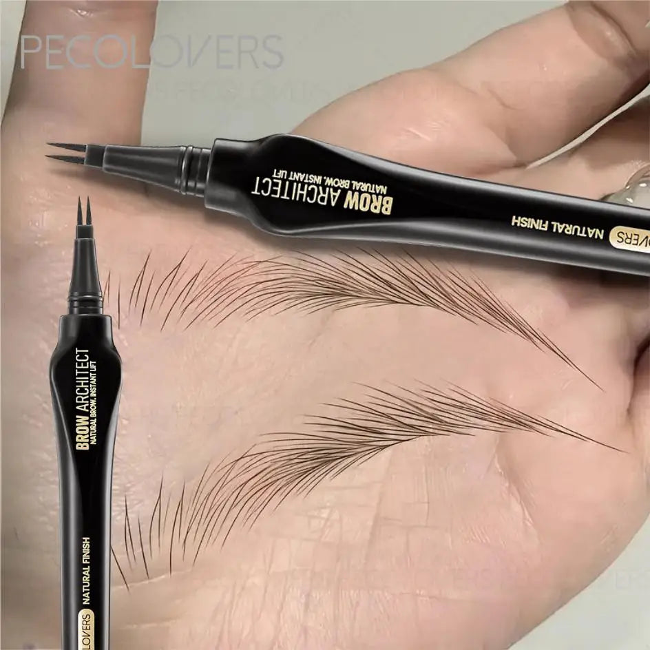 SAMMY Double Fork Eyebrow Pen – Sweatproof Long-Lasting Cream