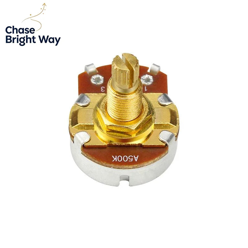 Guitar Potentiometer Brass Shaft | A500K A250K B250K B500K