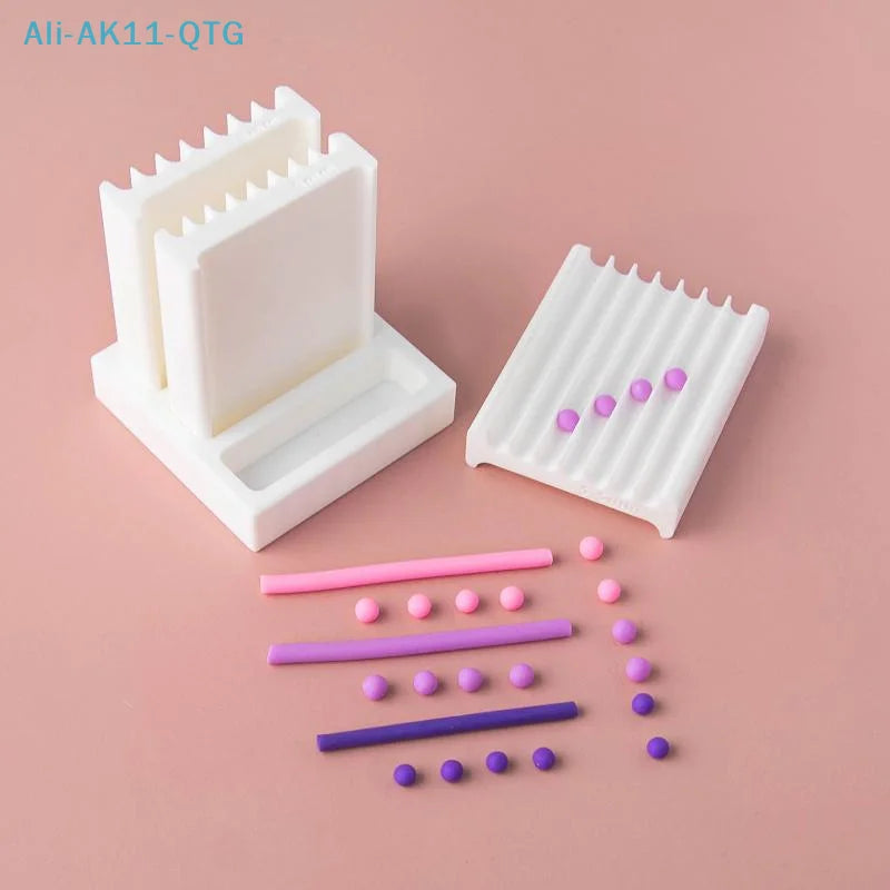 2-in-1 Polymer Clay Shaping Tool Set – Rolling & Bead Maker