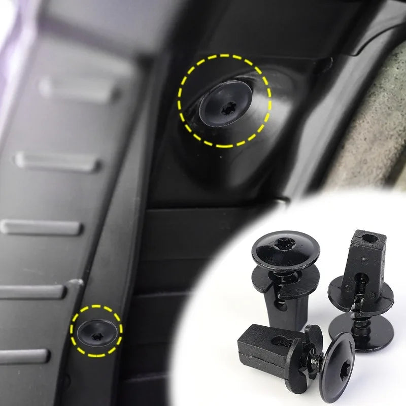 VW Golf Passat Polo Fender Splash Guard Retainer Clips 10-Pack