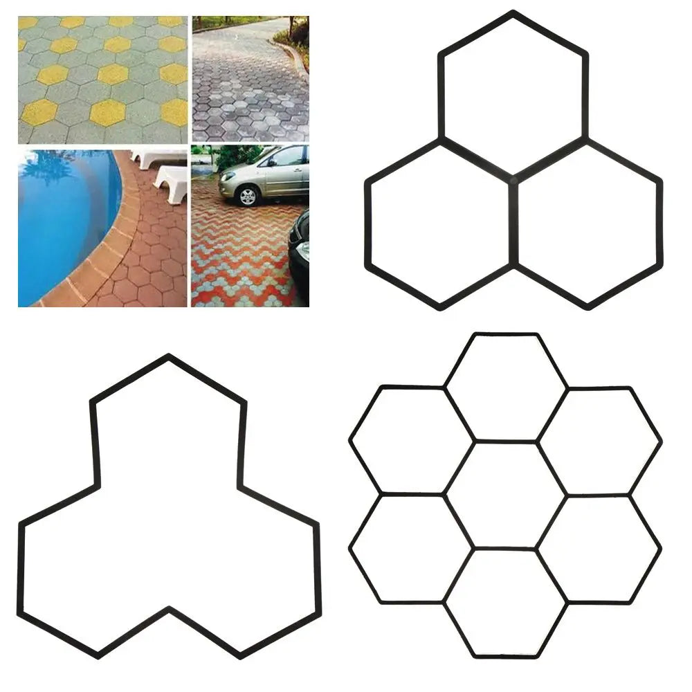 DIY Concrete Stepping Stone Mold – Garden Path Brick Maker