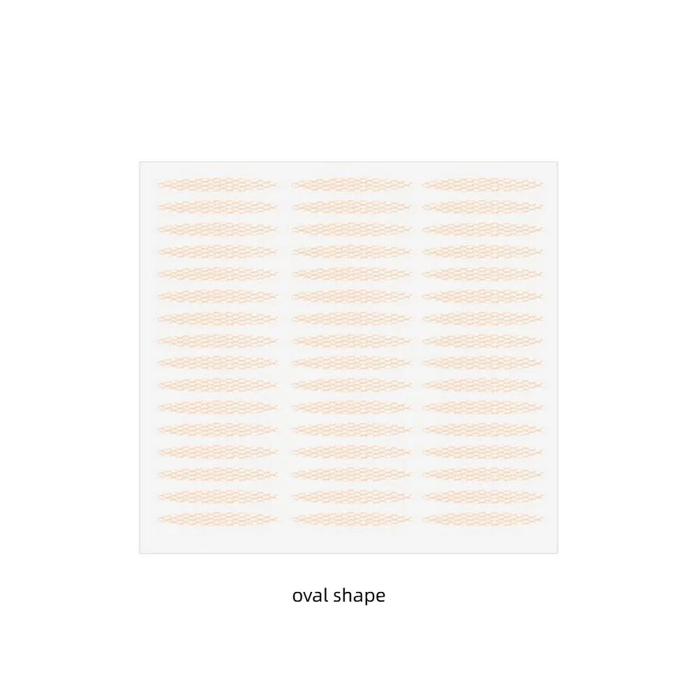 Breathable Mesh Lace Double Eyelid Tape – Invisible & Waterproof