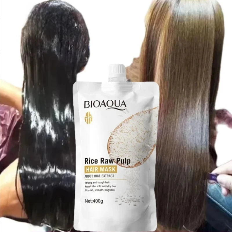 Rice Puree Hair Mask – Nourish, Repair & Smooth All Hair Types