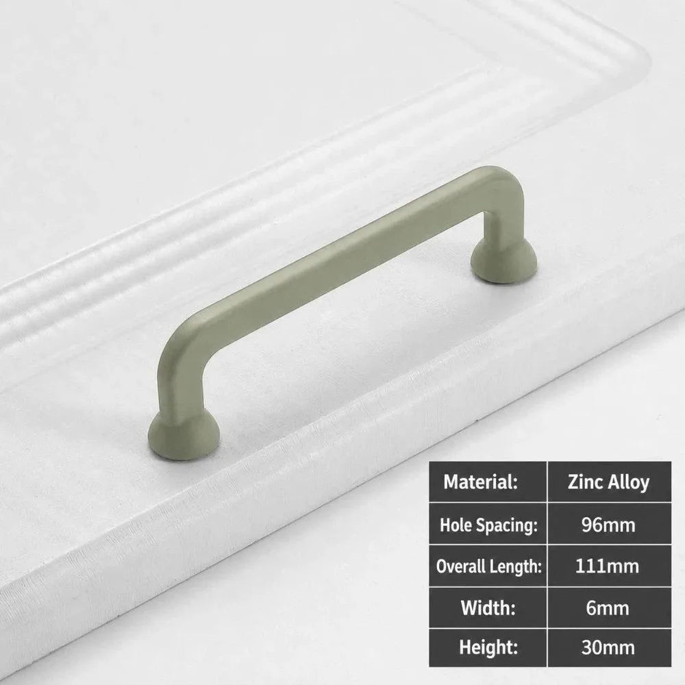Zinc Alloy Cabinet Door Handle – Baked Paint Drawer Knob