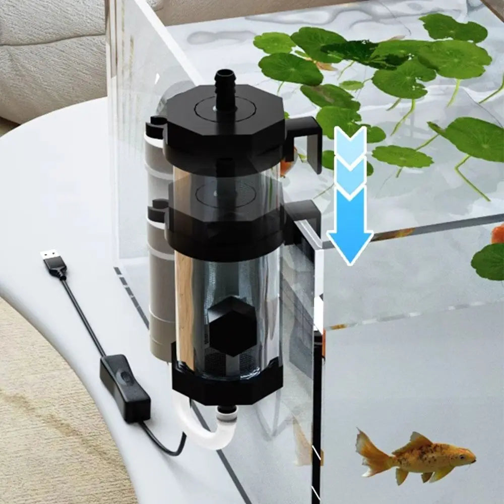 USB Aquarium Water Changer 280GPH – Vacuum Gravel Cleaner