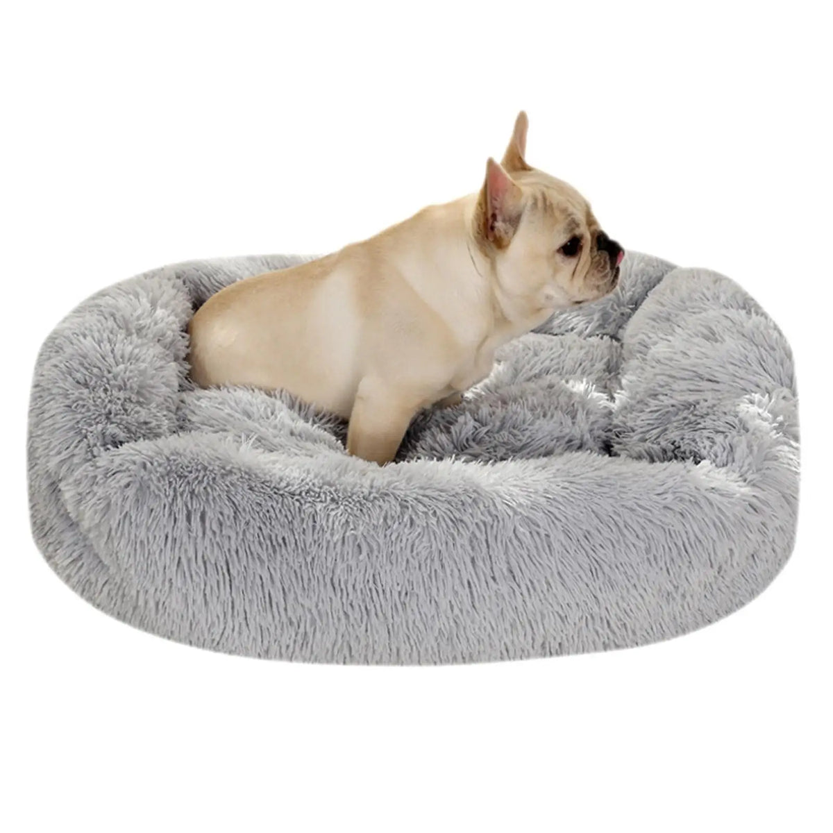 Plush Winter Pet Bed – Warm Kennel for Small & Medium Dogs Cats