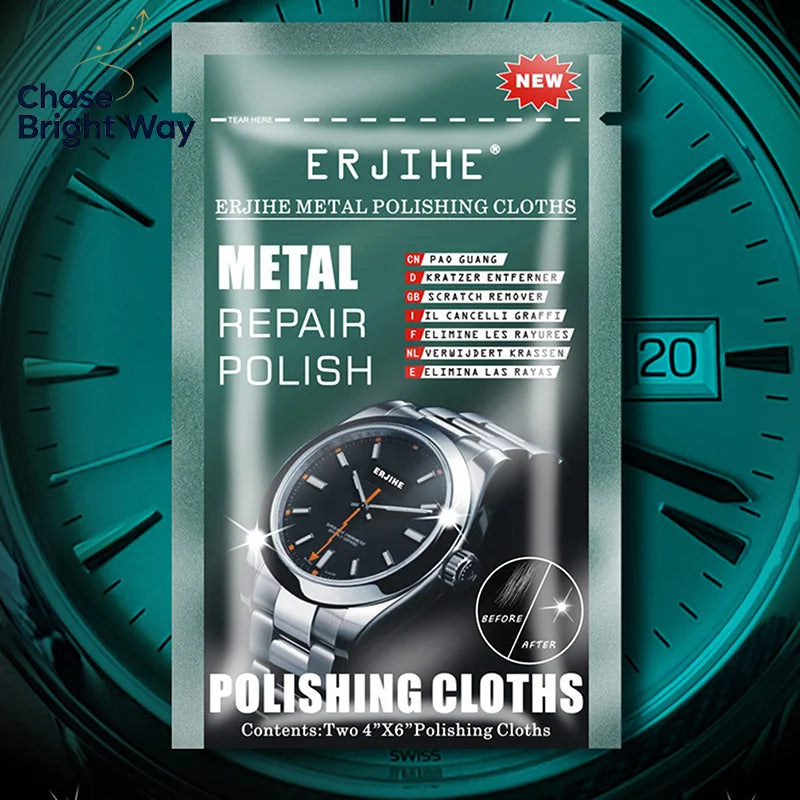 Watch & Jewelry Metal Polishing Cloth Set – Scratch Repair