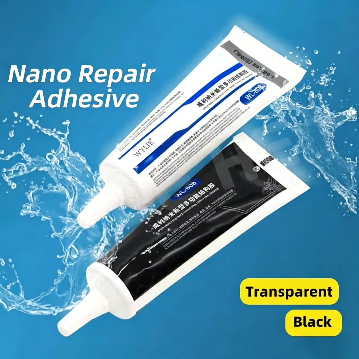 WYLIE WL-808 Nano Repair Adhesive 50ml – LCD & Phone Screen