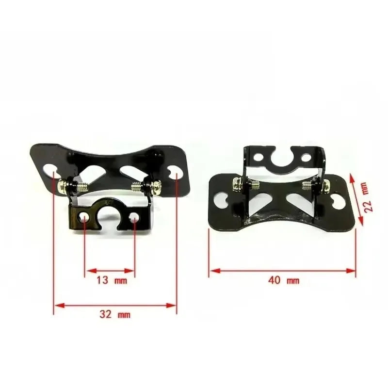 Universal Adjustable Car Rearview Camera Iron Bracket + Screws
