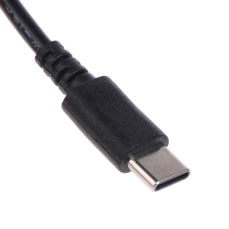 USB-C to DC 5.5x2.1mm PD Trigger Cable 9V 12V 15V 20V 3A