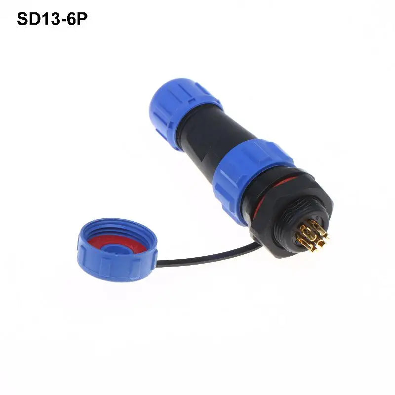 SP13 Waterproof Industrial Connectors – Plastic & Metal