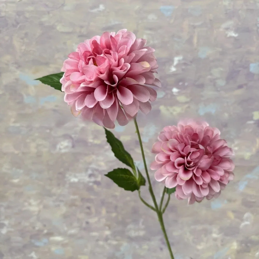 Silk Artificial Dahlia Chrysanthemum Bouquet – Faux Home Décor