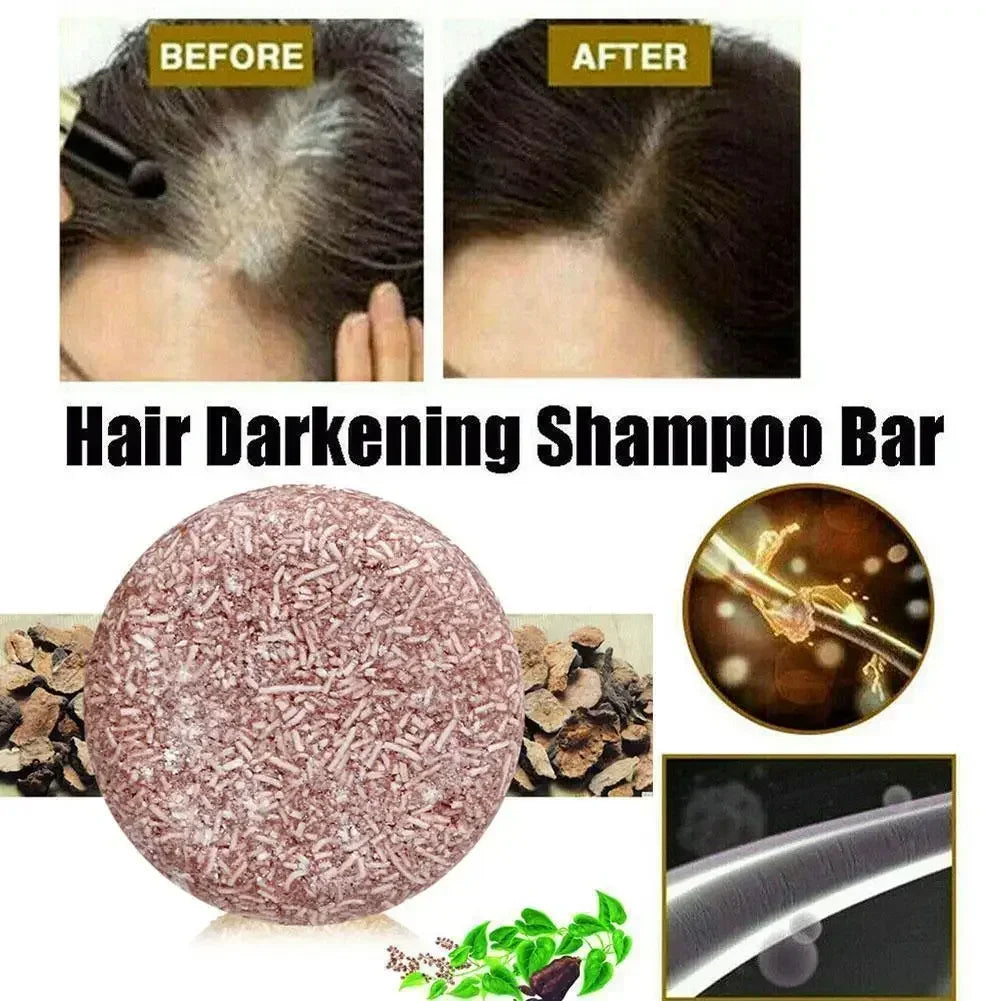 Polygonum Hair Darkening Shampoo Bar – Herbal 10g