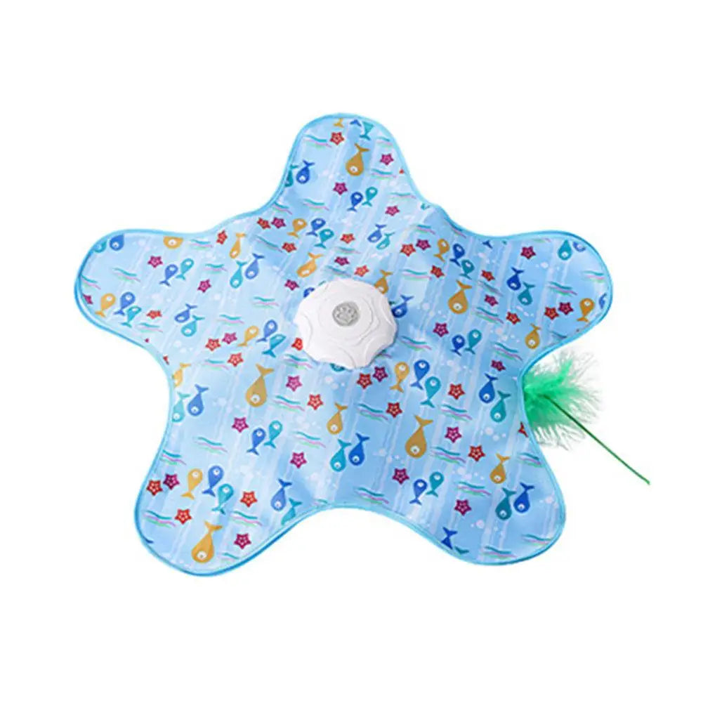 Interactive Hide & Seek Cat Toy – Feather Motion Mouse