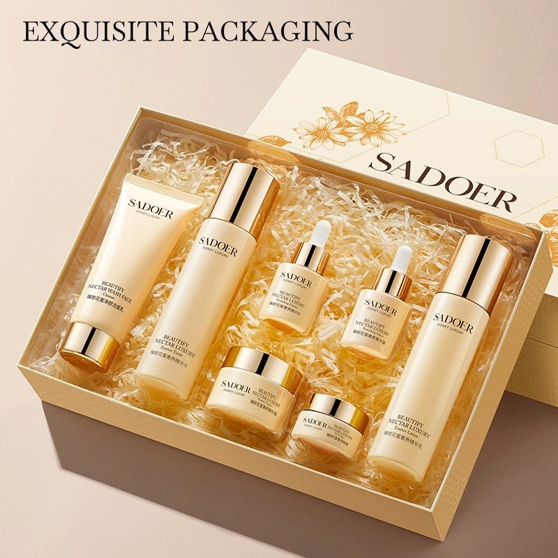 Sadoer Zhenyan Flower Nectar Skincare 7-Piece Set | Niacinamide
