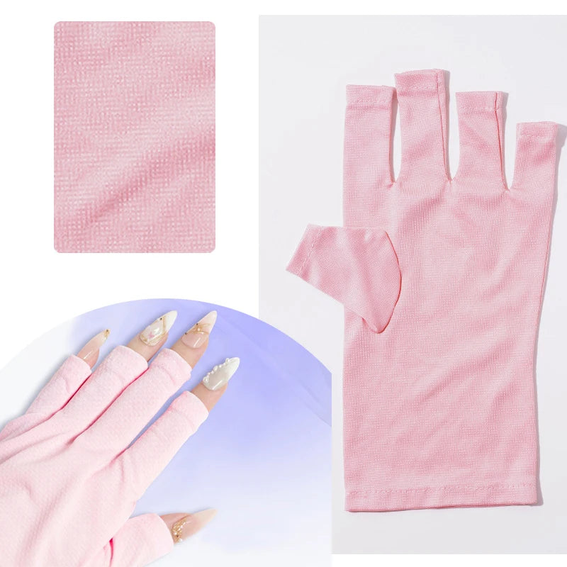 UV Protection Gloves for Gel Nail LED Lamp | Hand Shield