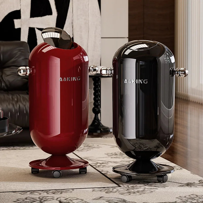 Touch-Free Trash Can 12L Floating Lid – Kitchen & Bathroom