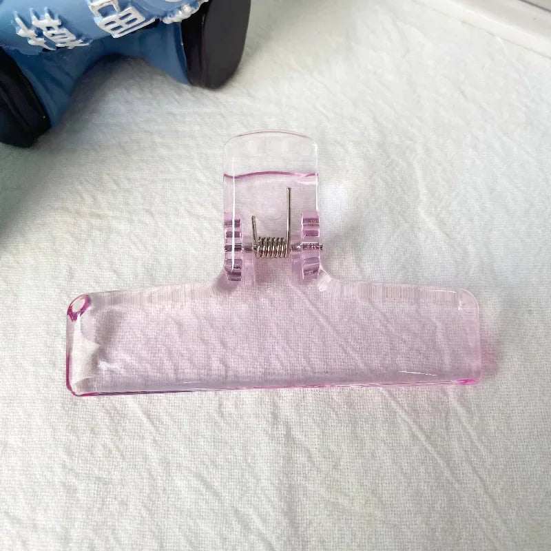 Transparent Acrylic Spring Clips | Minimalist Stationery Clips