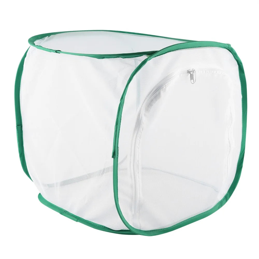 Foldable Pop-Up Butterfly Habitat Cage – Ventilated Insect Enclosure