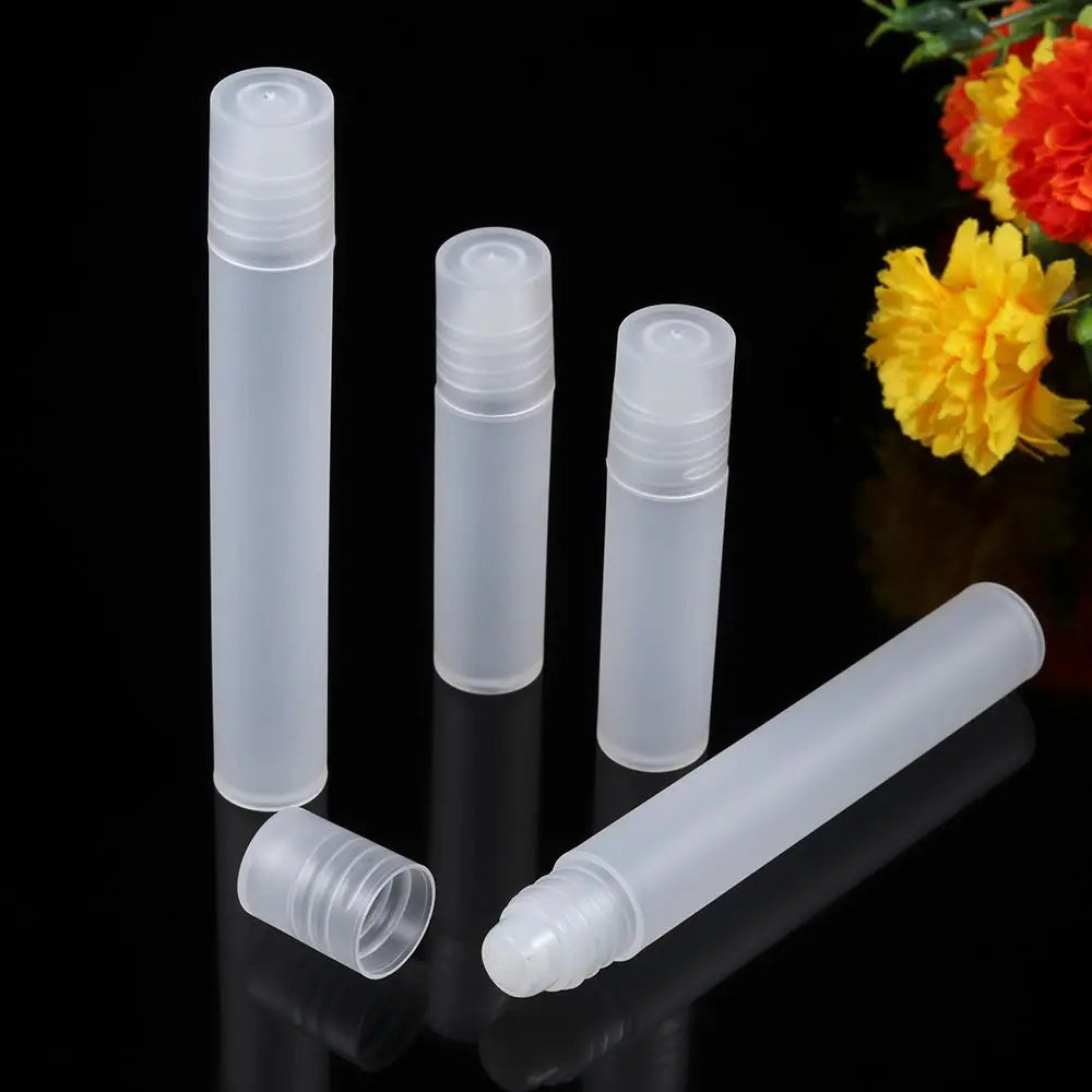 Frosted Glass Roller Ball Bottle – Refillable 5ml & 10ml