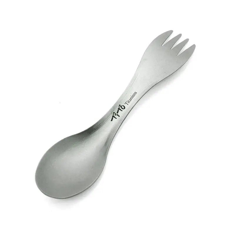 Titanium Spork – Ultralight 2-in-1 Camping Flatware
