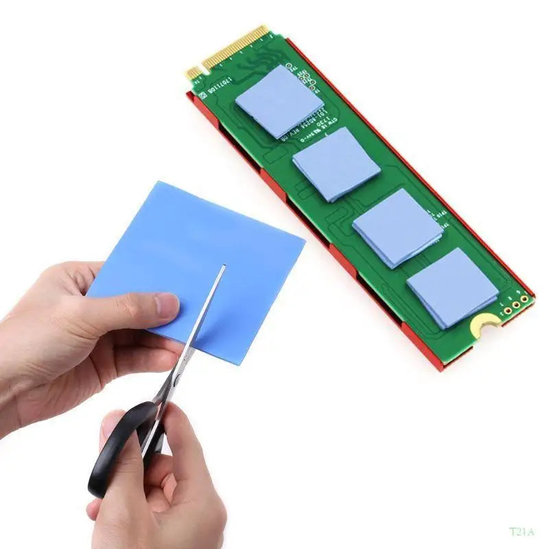 CPU Thermal Pad 100x100x3mm | Silicone Heatsink Pad CPU GPU SSD