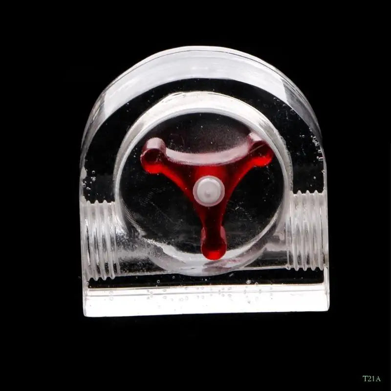 T21A Acrylic PC Water Flow Meter – 4-Thread Liquid Cooling