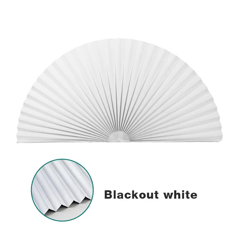 Arched Window Pleated Blinds | Light Filtering to Blackout DIY