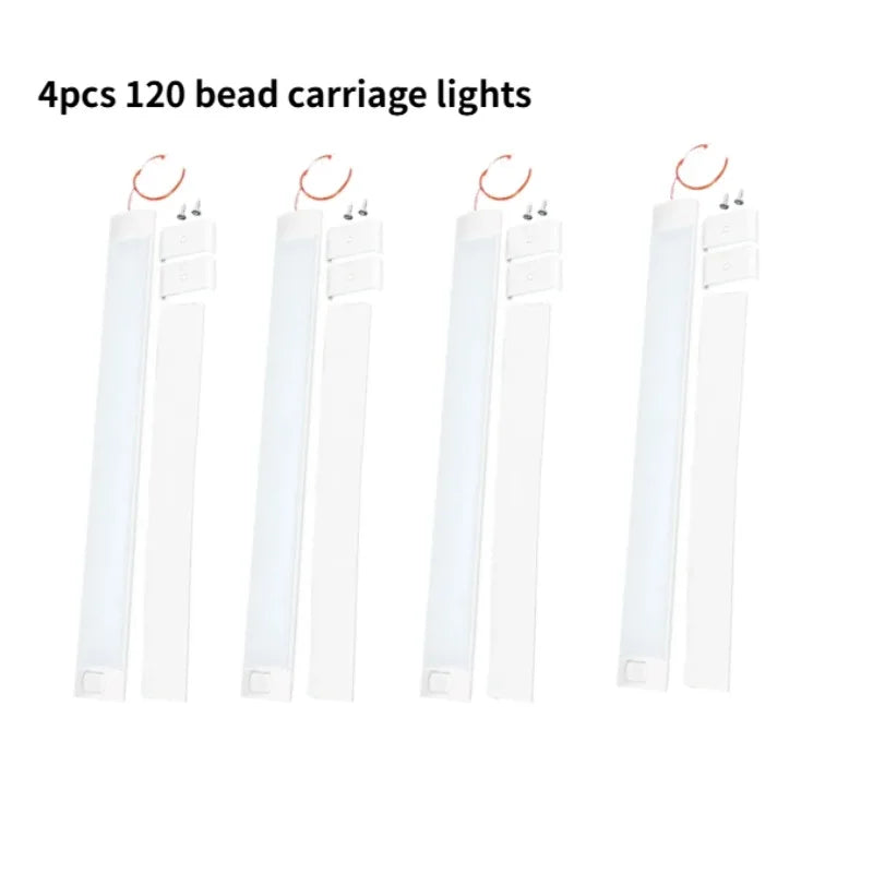 120-Bead RV LED Ceiling Light 12V–85V | Camper Van Truck