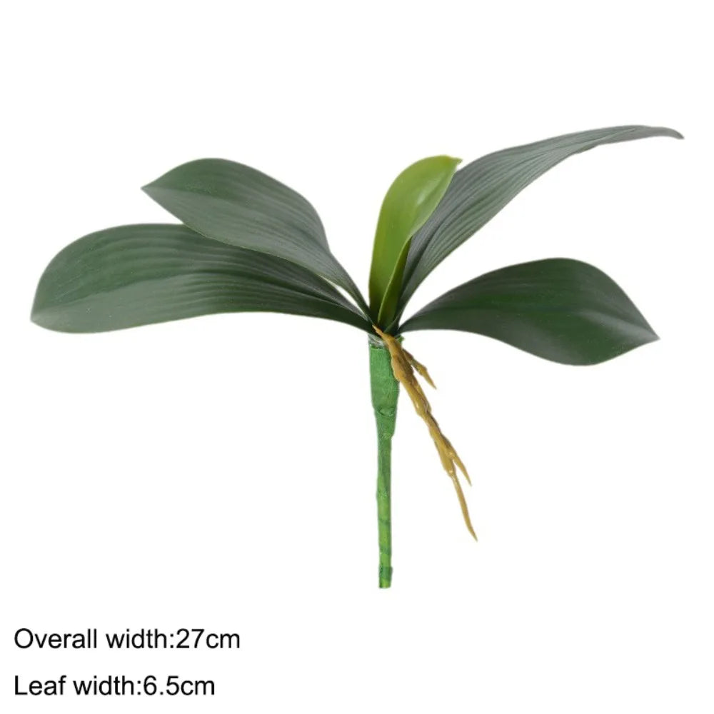 Real Touch Artificial Green Leaf Branch – Home & Floral Decor
