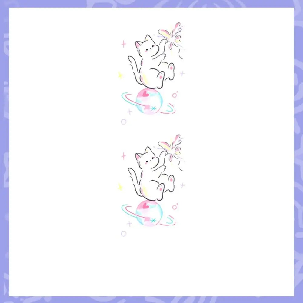 Butterfly Face Temporary Tattoo Stickers – INS Style Makeup Decals